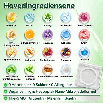 RUDAUO® Oppgradert stor-deknings 10-i-1 nano mikronålplaster (Synlige resultater på 7 dager)