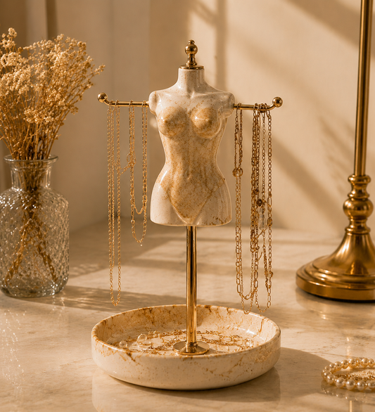 Blotteray Venus Sculpture Jewelry Stand Box